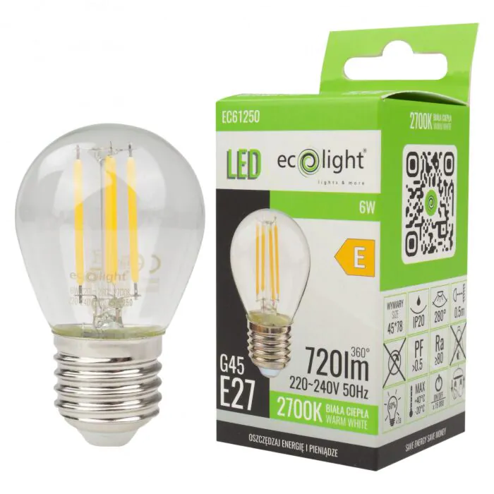 Żarówka dekoracyjna LED Eco Light EC61250