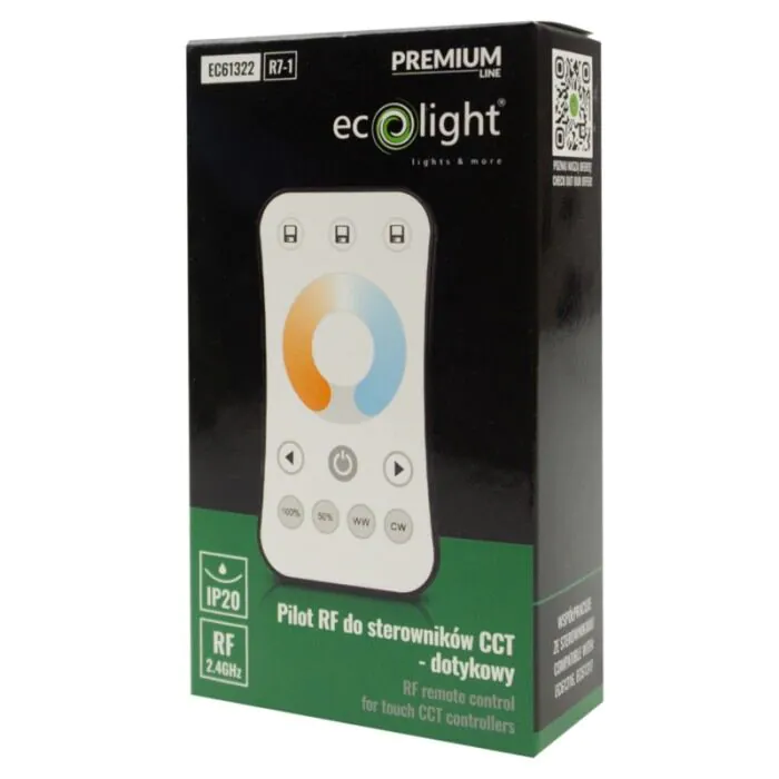 Pilot do kontrolera LED Eco Light EC61322