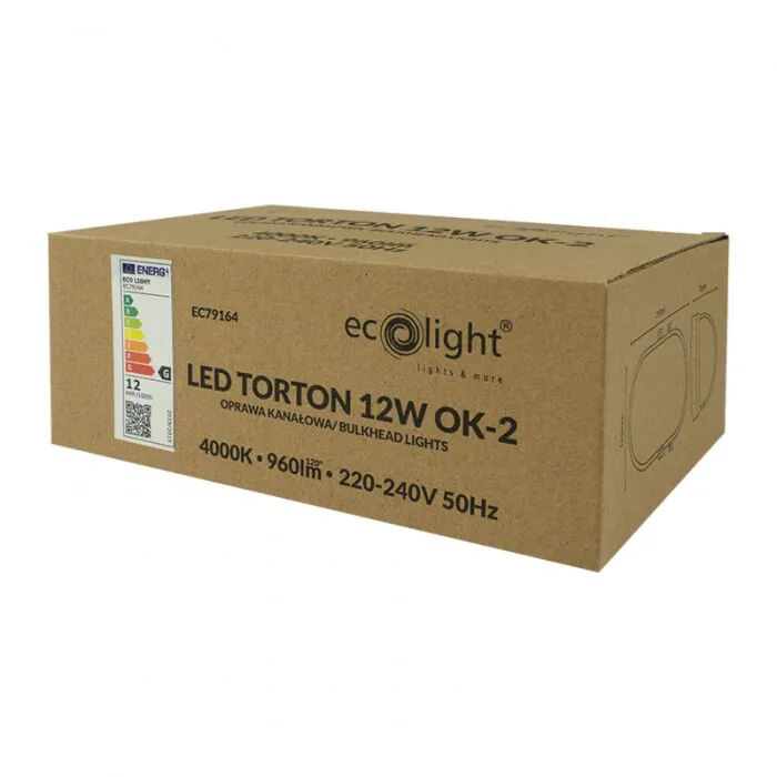 Plafon sufitowy, Plafon ścienny, Oprawa kanałowa, Oprawa elewacyjna Eco Light EC79164