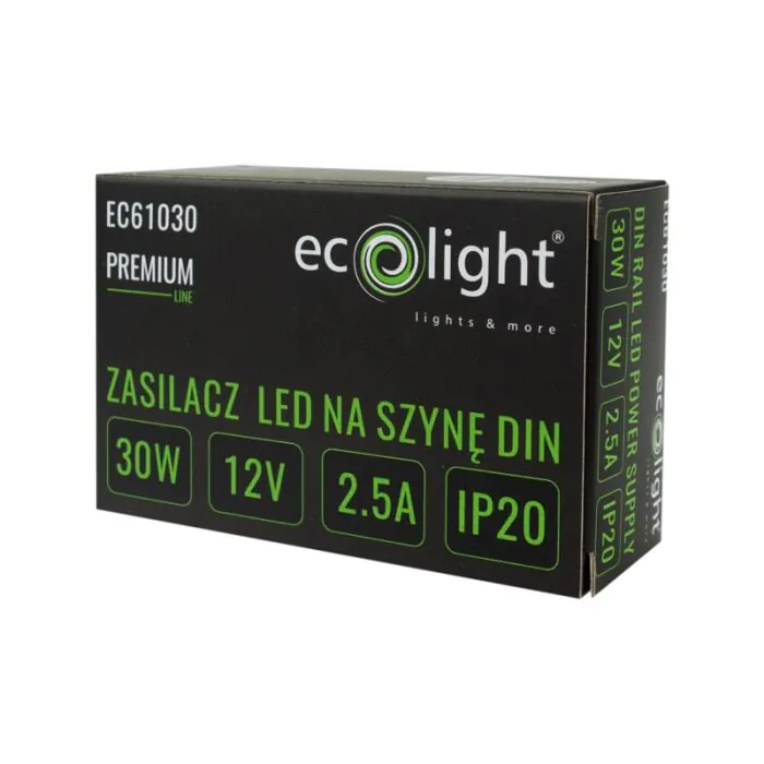 Zasilacz LED na szynę Eco Light EC61030