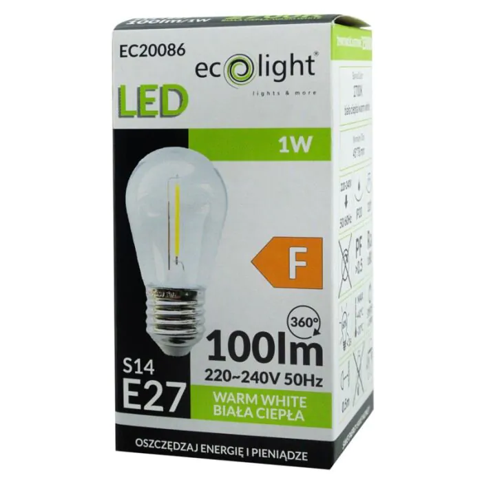 Żarówka dekoracyjna LED Eco Light EC20086