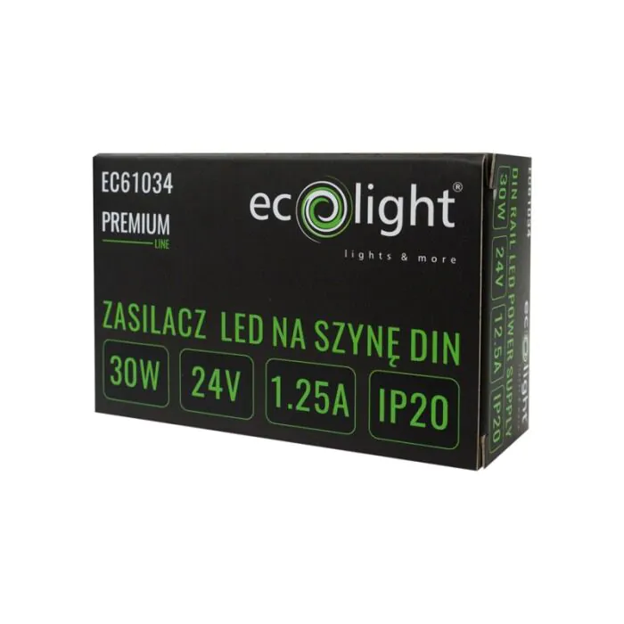 Zasilacz LED na szynę Eco Light EC61034