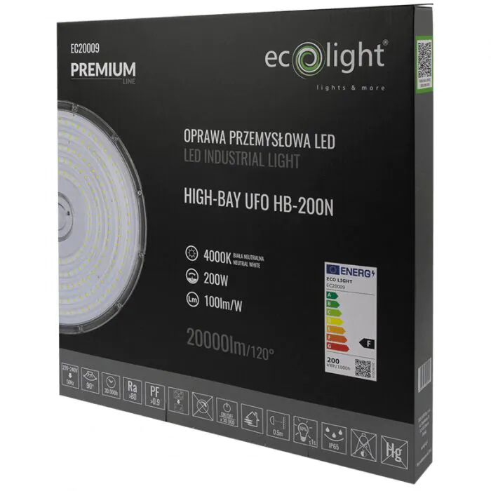 Oprawa typu High-Bay Eco Light EC20009
