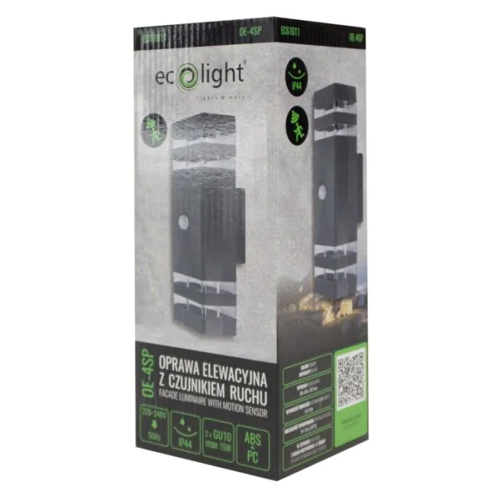 Oprawa elewacyjna, Kinkiet Eco Light EC61011