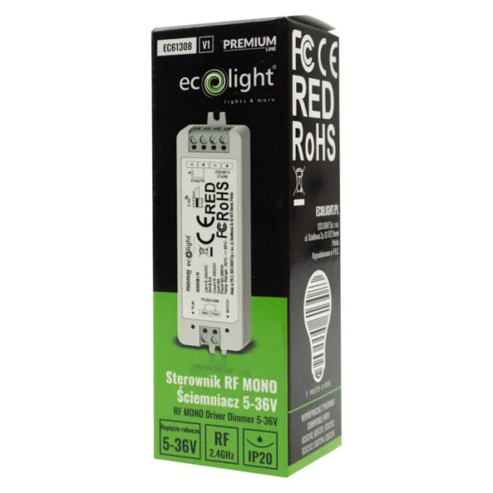 Sterownik do taśm LED Eco Light EC61308