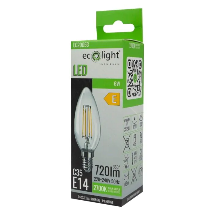 Żarówka dekoracyjna LED Eco Light EC20053