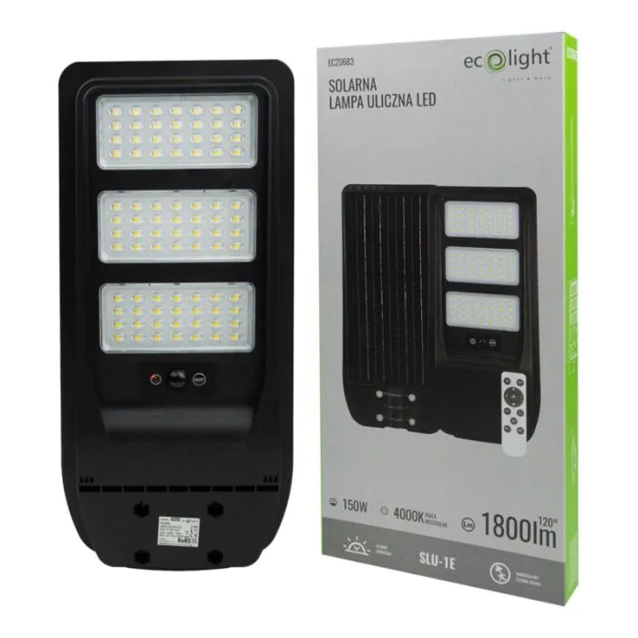 Lampa uliczna solarna, Oprawa solarna Eco Light EC20683