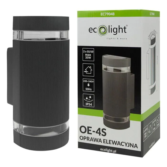 Oprawa elewacyjna, Kinkiet Eco Light EC79048
