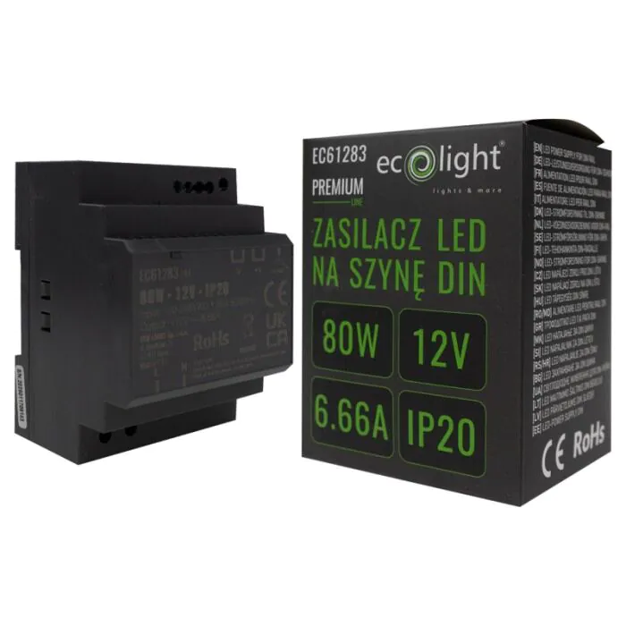 Zasilacz LED na szynę Eco Light EC61283
