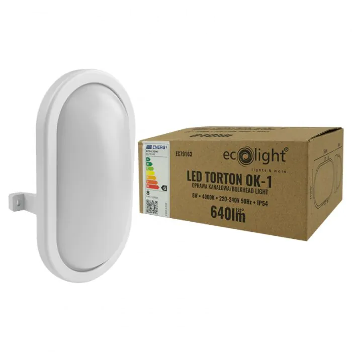 Plafon sufitowy, Plafon ścienny, Oprawa kanałowa, Oprawa elewacyjna Eco Light EC79163