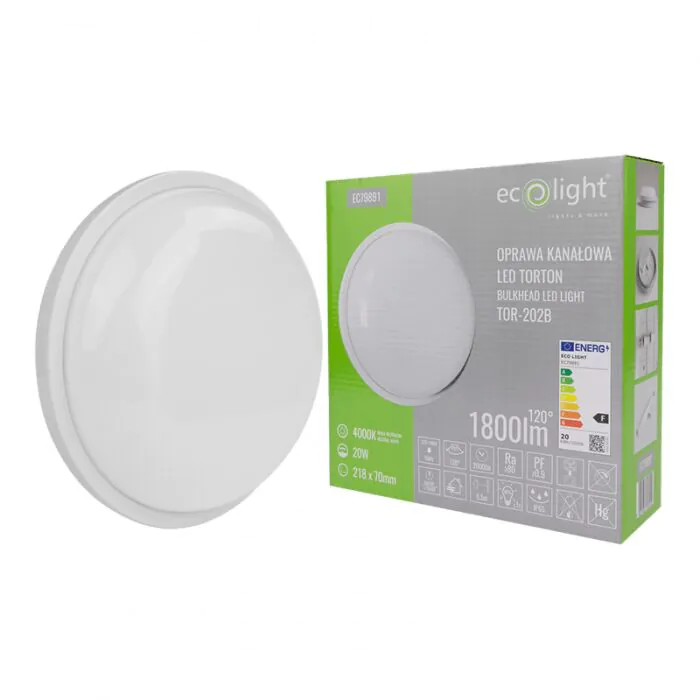 Plafon sufitowy, Plafon ścienny, Oprawa kanałowa, Oprawa elewacyjna Eco Light EC79891