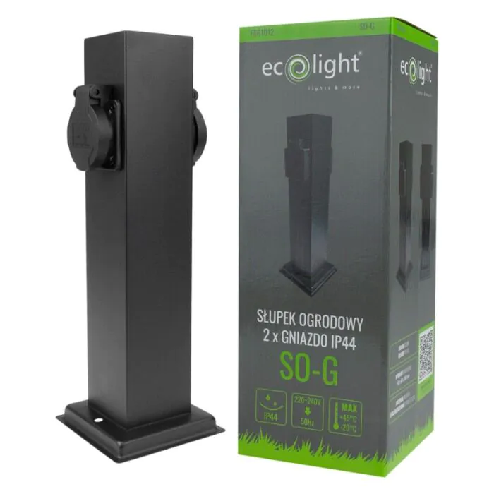 Gniazdo ogrodowe Eco Light EC61012