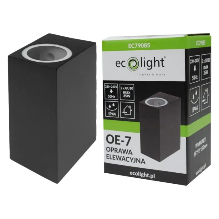 Oprawa elewacyjna, Kinkiet Eco Light EC79085