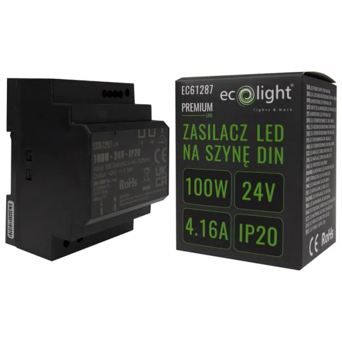 Zasilacz LED na szynę Eco Light EC61287