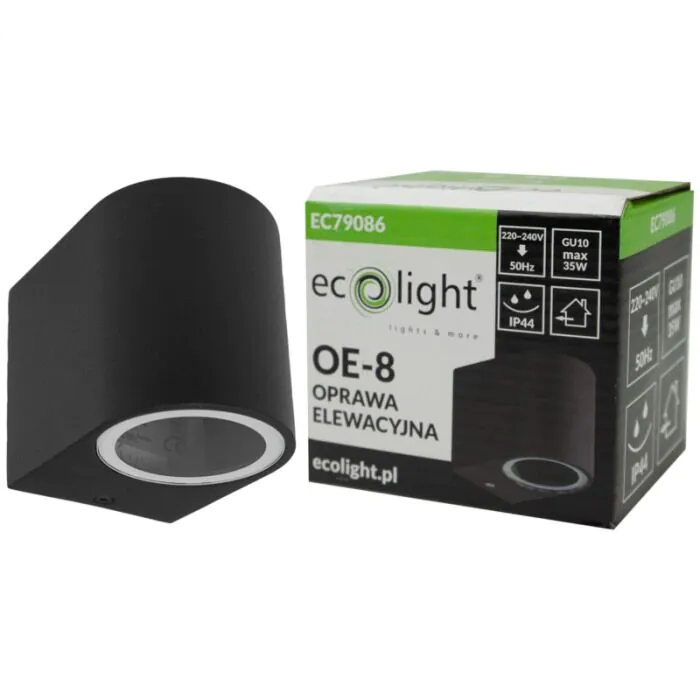 Oprawa elewacyjna, Kinkiet Eco Light EC79086