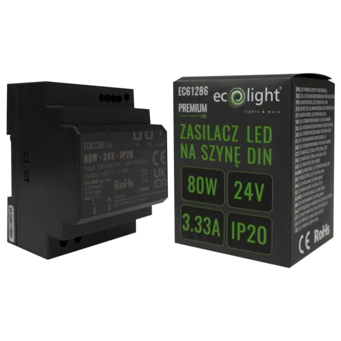 Zasilacz LED na szynę Eco Light EC61286