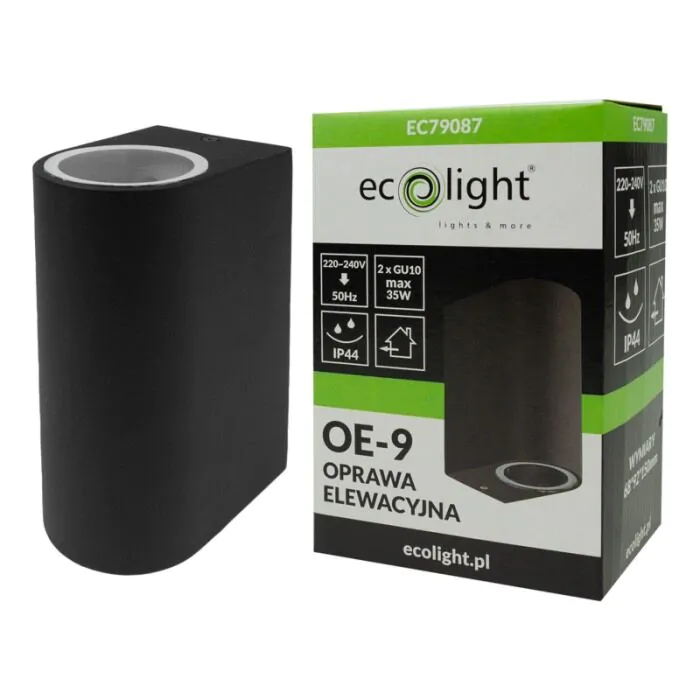 Oprawa elewacyjna, Kinkiet Eco Light EC79087