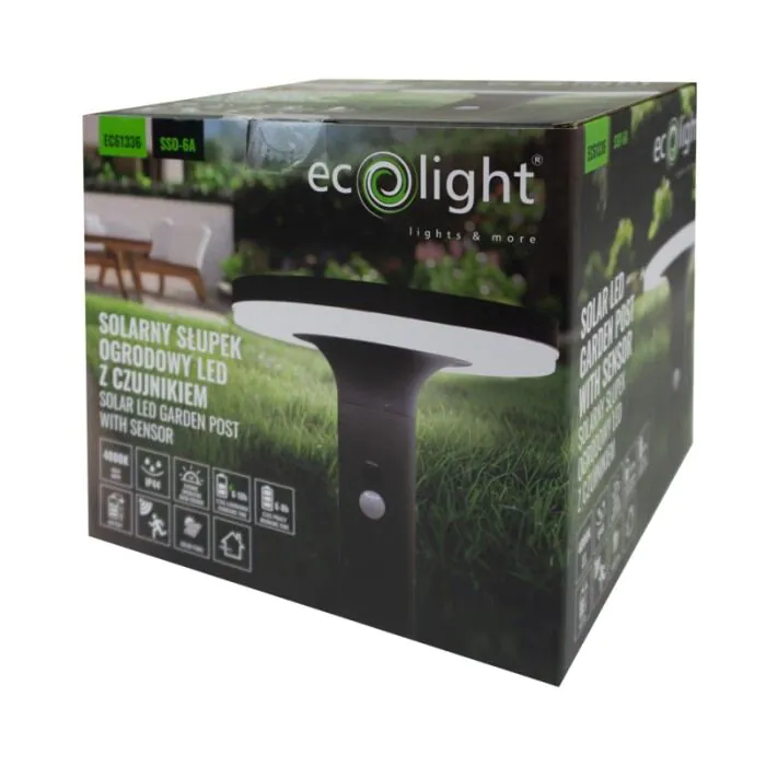 Oprawa ogrodowa, Oprawa solarna Eco Light EC61336