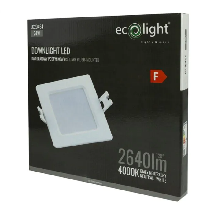 Oprawa downlight, Oprawa wpuszczana Eco Light EC20454