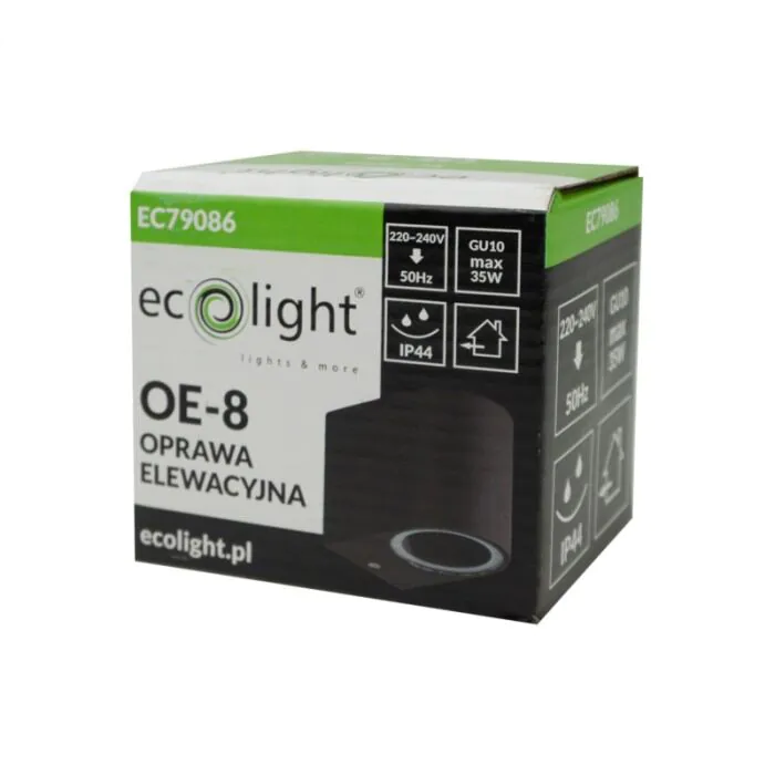 Oprawa elewacyjna, Kinkiet Eco Light EC79086