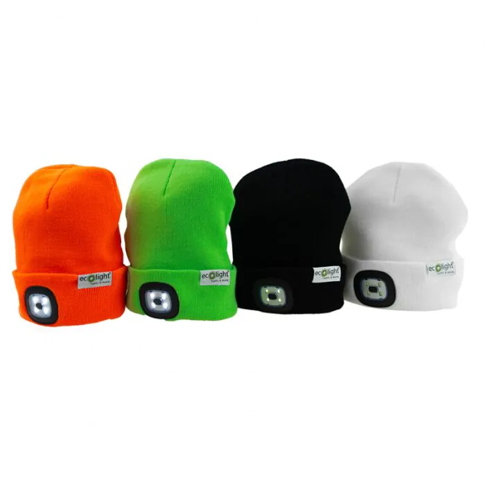 Czapka z latarką Eco Light EC20590