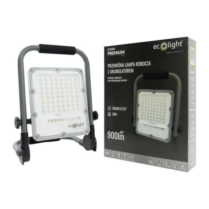Naświetlacz LED, Naświetlacz przenośny Eco Light EC20495