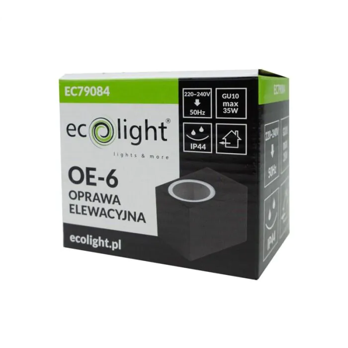 Oprawa elewacyjna, Kinkiet Eco Light EC79084