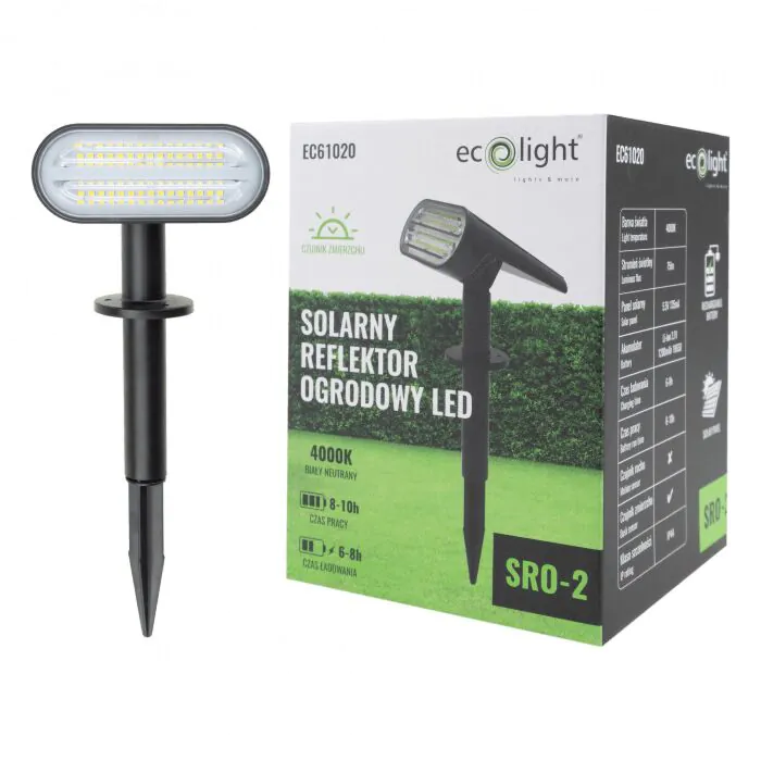 Oprawa ogrodowa, Oprawa solarna Eco Light EC61020