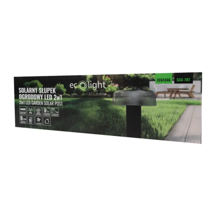 Oprawa ogrodowa, Oprawa solarna Eco Light EC61346