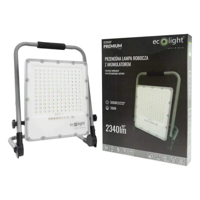Naświetlacz LED, Naświetlacz przenośny Eco Light EC20497