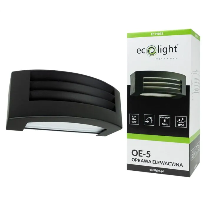Oprawa elewacyjna, Kinkiet Eco Light EC79083