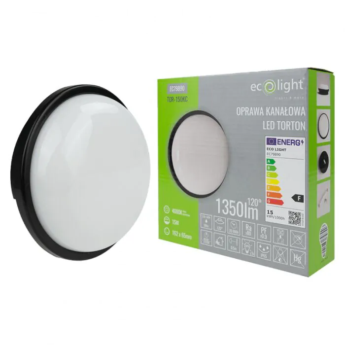Plafon sufitowy, Plafon ścienny, Oprawa kanałowa, Oprawa elewacyjna Eco Light EC79890