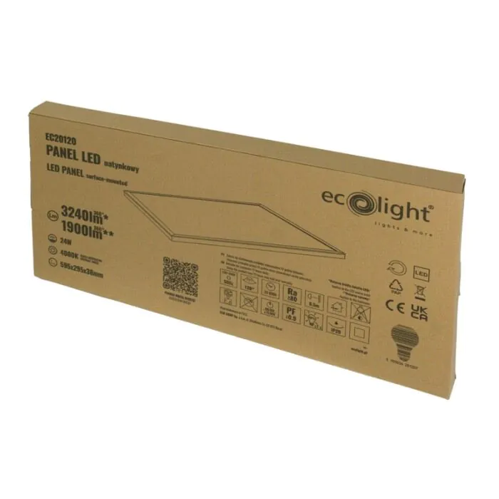 Panel LED Eco Light EC20120