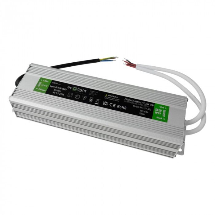 Zasilacz LED hermetyczny Eco Light EC79766