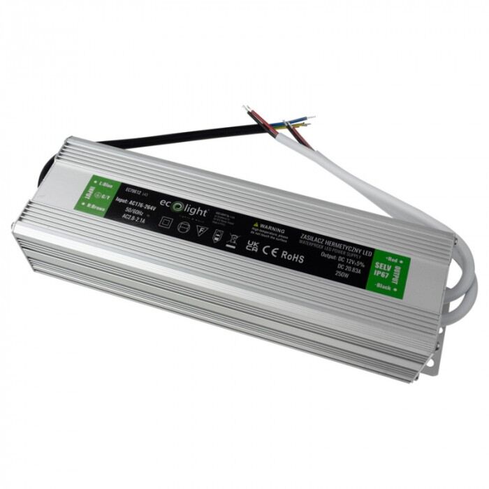 Zasilacz LED hermetyczny Eco Light EC79612