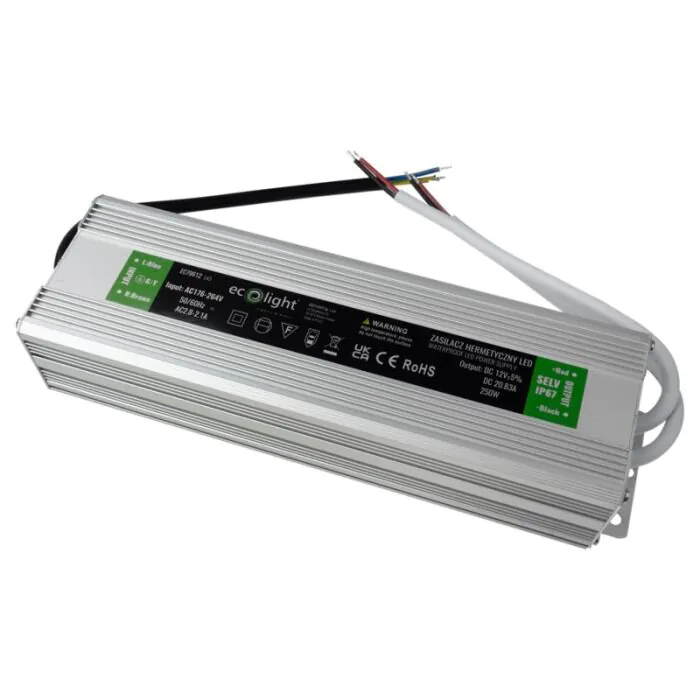 Zasilacz LED hermetyczny Eco Light EC79612