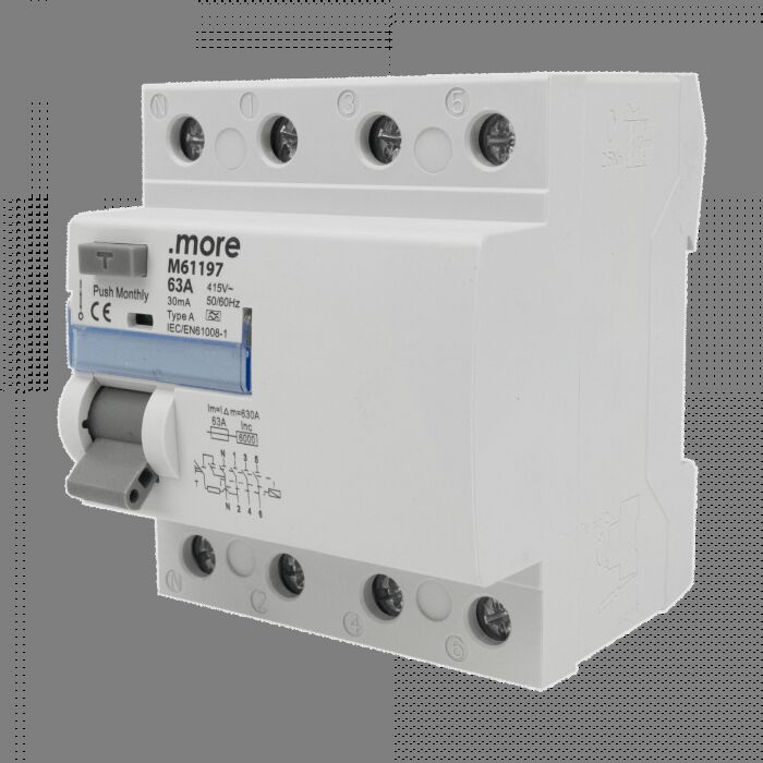 Wyłącznik różnicowo-prądowy .MORE M61197