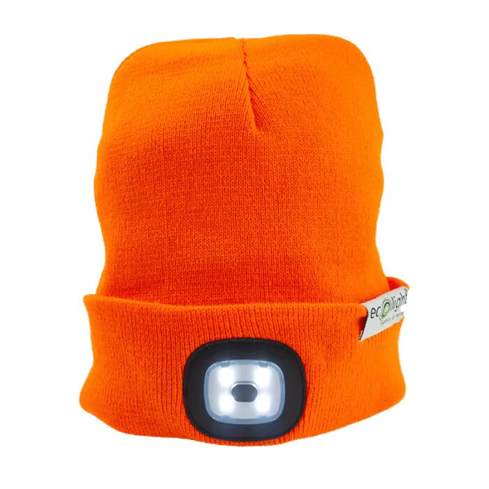 Czapka z latarką Eco Light EC20589