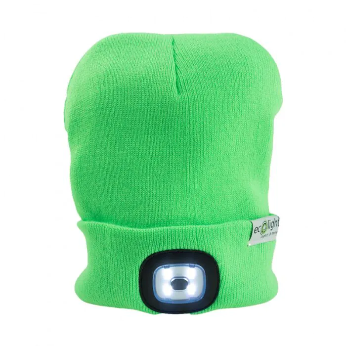 Czapka z latarką Eco Light EC20588
