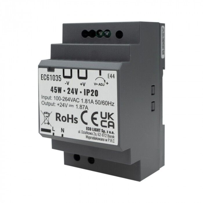Zasilacz LED na szynę Eco Light EC61035
