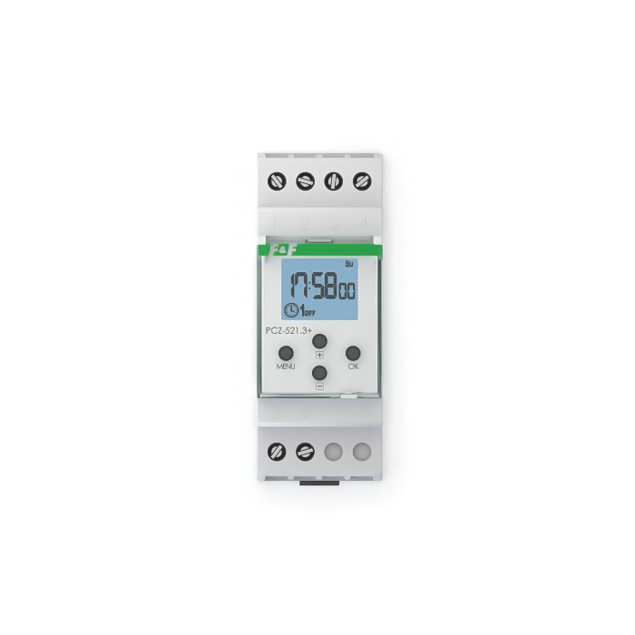 Programator czasowy tygodniowy F&F PCZ-521.3-PLUS