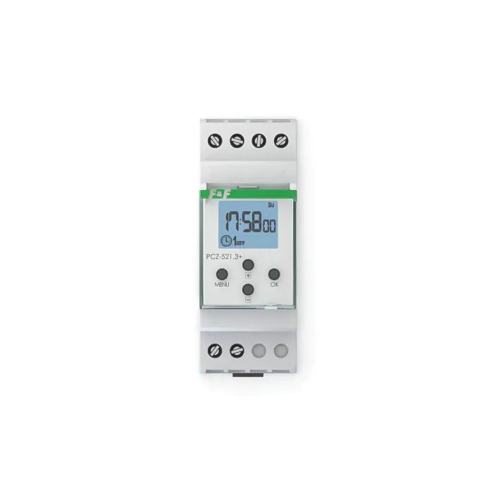 Programator czasowy tygodniowy F&F PCZ-521.3-PLUS