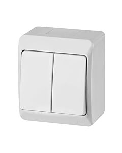 Włącznik podwójny (świecznikowy), Włącznik hermetyczny Elektro-Plast Nasielsk 0332-02