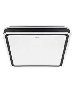 Oprawa plafon LED AURELIA lampa 48W 4100K 5410lm 160° IP44 biały/czarny STRUHM 03817