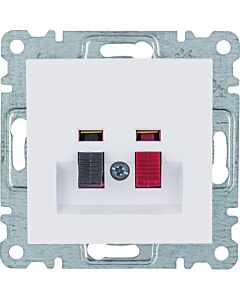 Gniazdo głośnikowe Hager WL3310