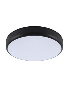Oprawa plafon GOLIAT LED lampa z czuj. ruchu 15/20/25W 2700K-6500K 2250lm IP54 czarna STRUHM 04809
