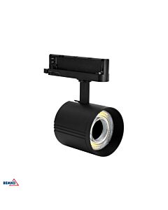 Oprawa reflektor VASKO GU10 lampa na szynoprzewód 40W czarna Bemko C40-VSK-3F-040BL-3K