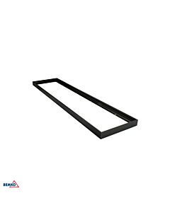 Ramka montażowa natynkowa do paneli LED ECO czarna Bemko C79-RNT123-BL-ECO