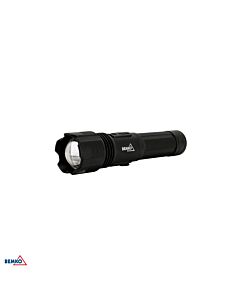 Latarka LED 10W 600lm 1200mAh ładowalna USB C czarna Bemko C49-LTK01
