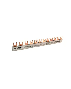 Szyna łączeniowa grzebieniowa 1-fazowa 1F 12 modułów 63A 230V BBUK NOARK 117492